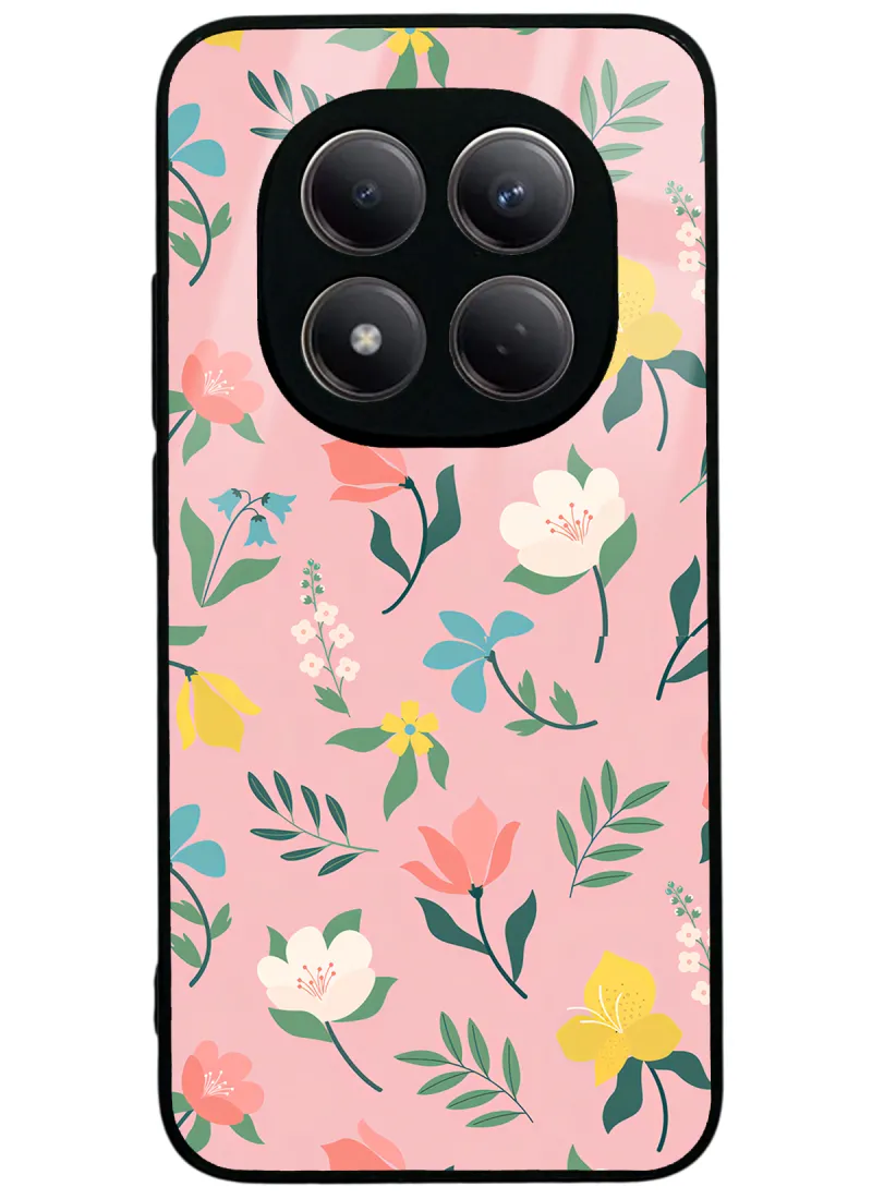 Pinky Flowers Glossy Telefon Kılıfı Pinky Flowers Glossy Telefon Kılıfı