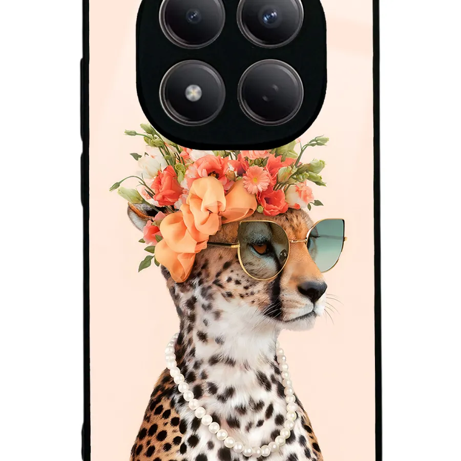 İnfluencer Leopar Kedi Glossy Telefon Kılıfı İnfluencer Leopar Kedi Glossy Telefon Kılıfı