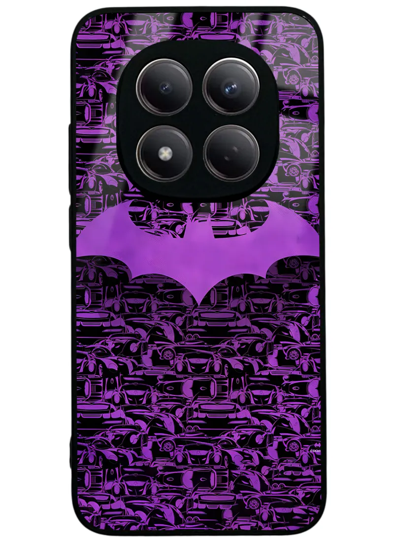 Lila Batman Glossy Telefon Kılıfı
