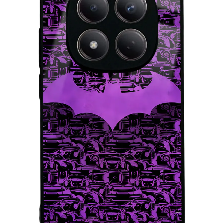 Lila Batman Glossy Telefon Kılıfı
