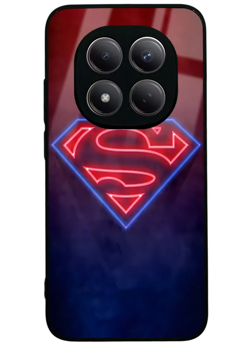 Neon Superman Glossy Telefon Kılıfı