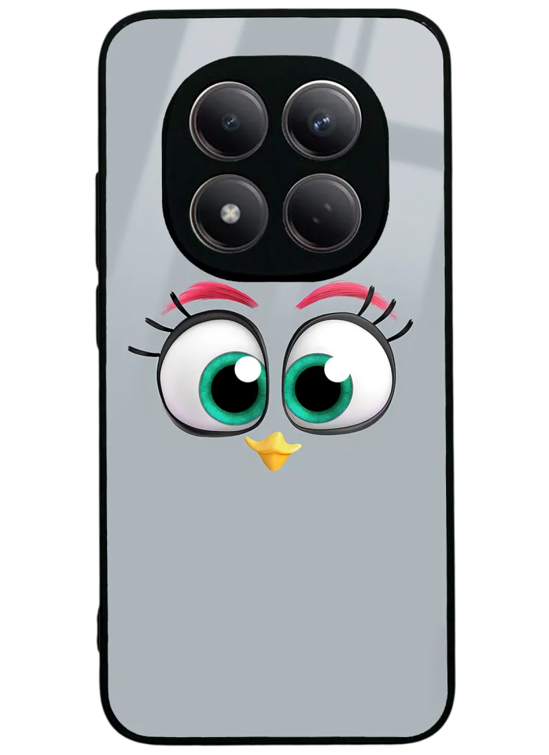 Grey Angry Birds Glossy Telefon Kılıfı Grey Angry Birds Glossy Telefon Kılıfı