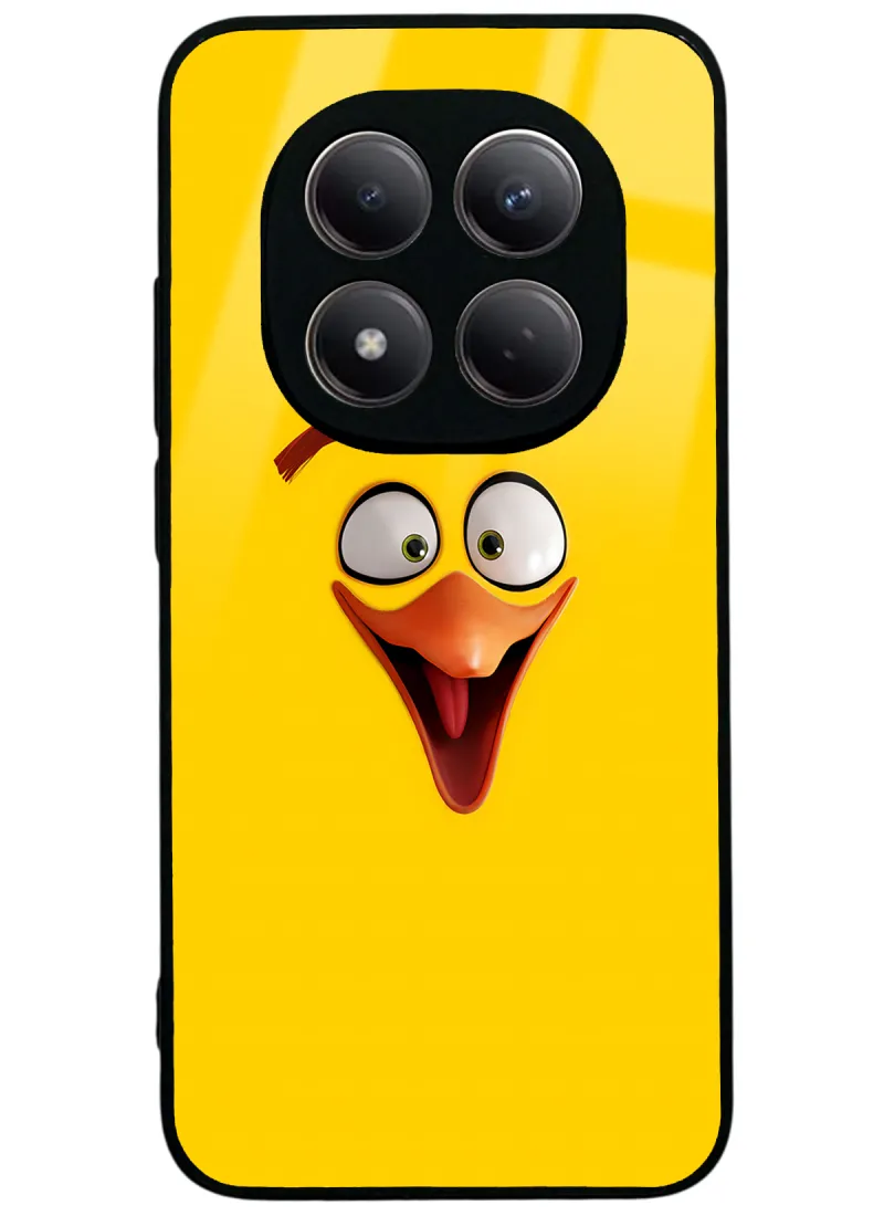 Yellow Angry Birds Glossy Telefon Kılıfı