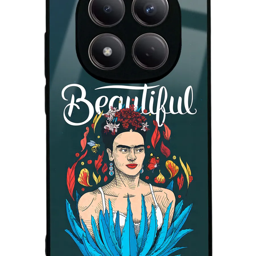 Beautiful Frida Kahlo Glossy Telefon Kılıfı Beautiful Frida Kahlo Glossy Telefon Kılıfı