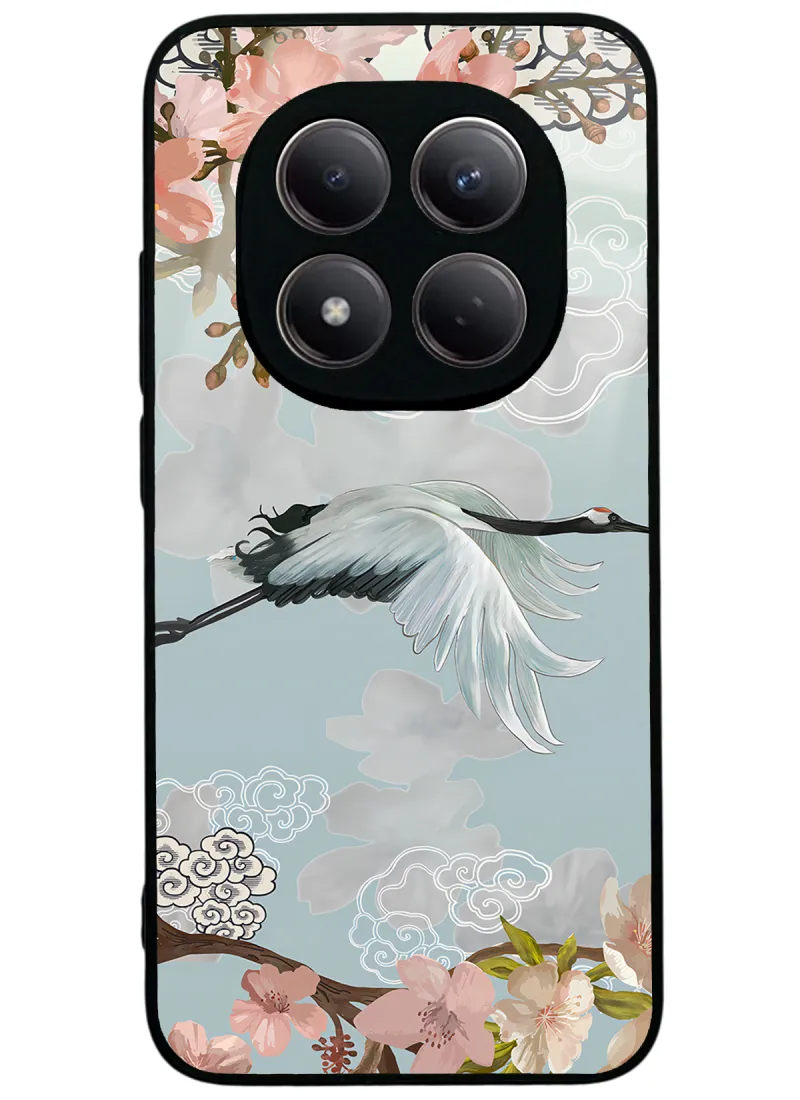 Suluboya Leylek Glossy Telefon Kılıfı