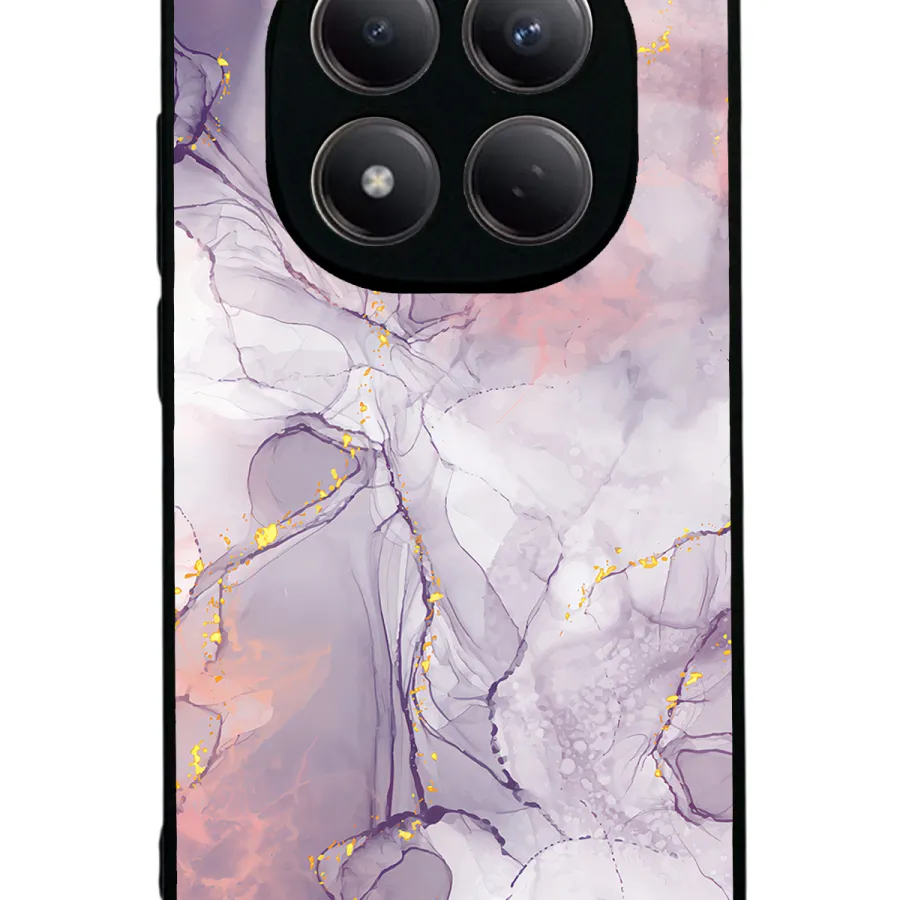 Fuşya Mermer Glossy Telefon Kılıfı Fuşya Mermer Glossy Telefon Kılıfı