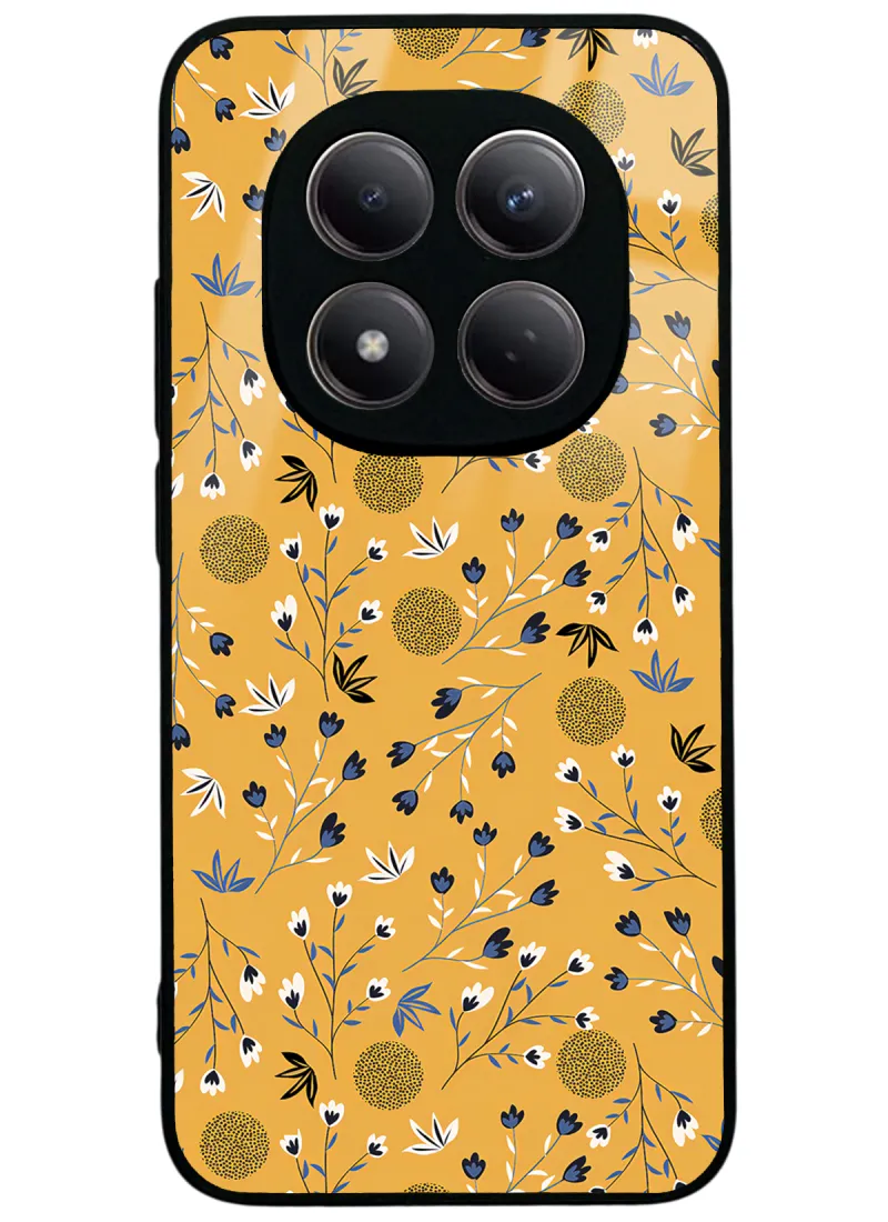 Sarı Bindanlı Glossy Telefon Kılıfı