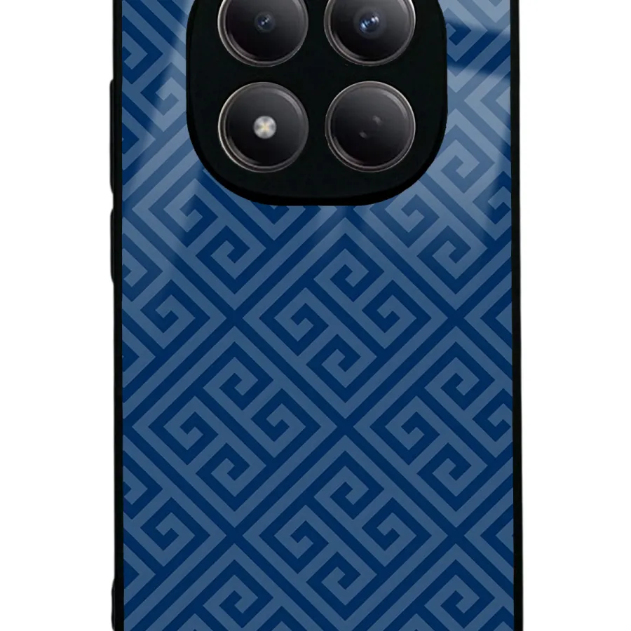 Blue motif Glossy Telefon Kılıfı