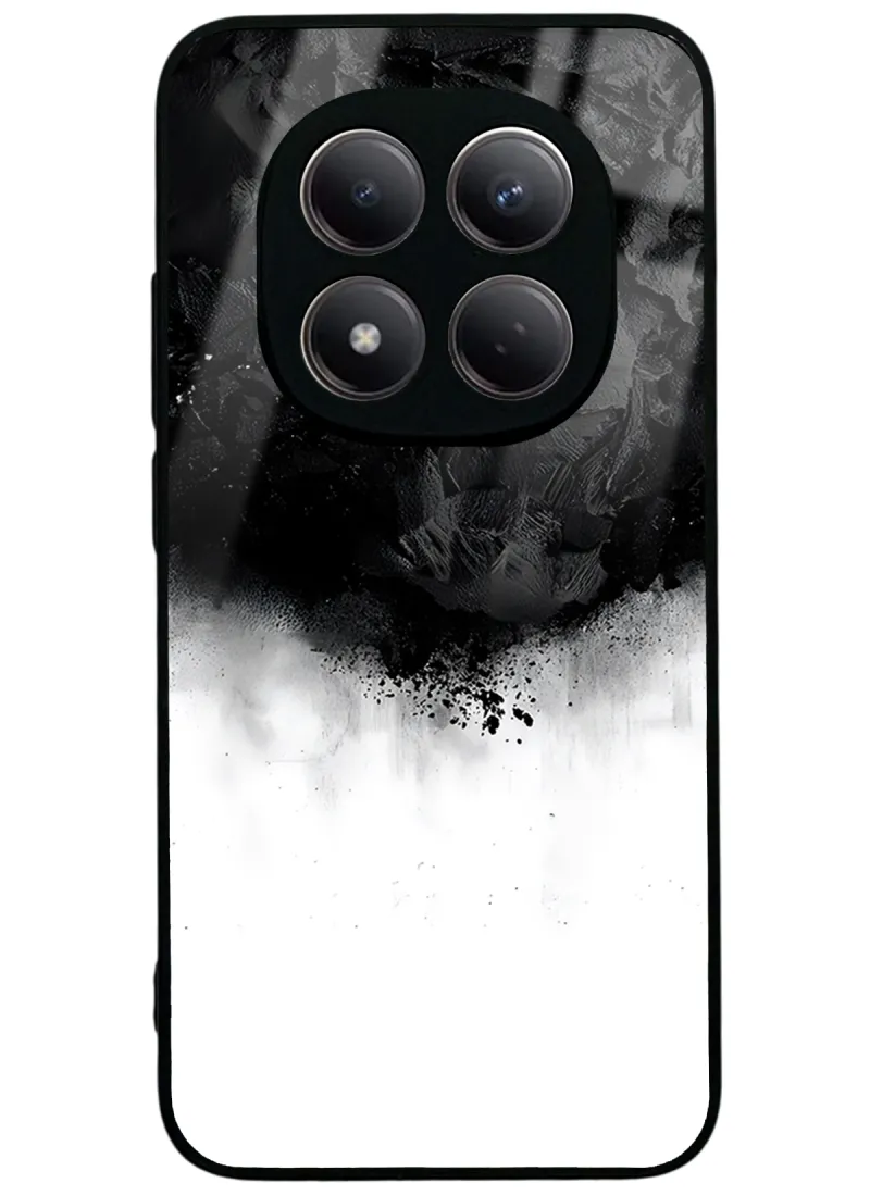 Siyah duman Glossy Telefon Kılıfı Siyah duman Glossy Telefon Kılıfı