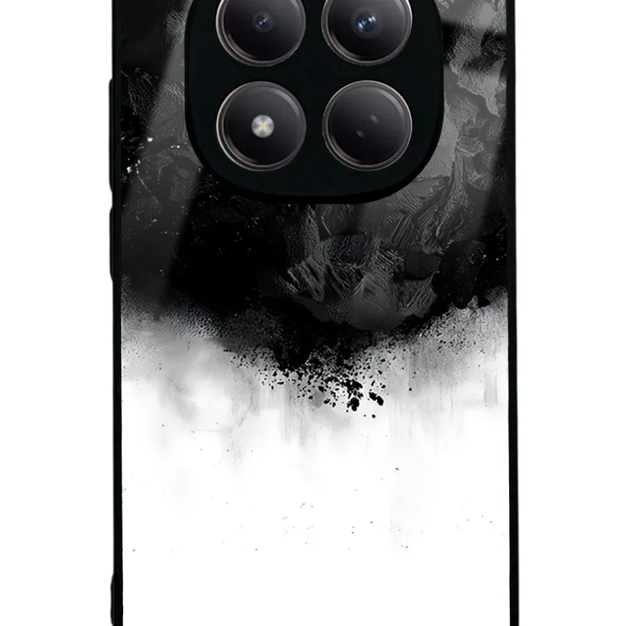 Siyah duman Glossy Telefon Kılıfı Siyah duman Glossy Telefon Kılıfı