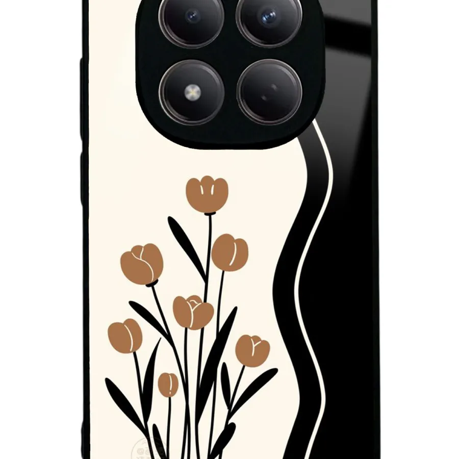 Çiçek Motif Glossy Telefon Kılıfı Çiçek Motif Glossy Telefon Kılıfı