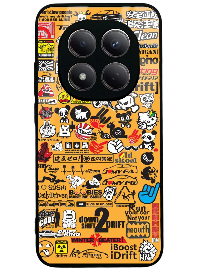 Yellow Sticker Glossy Telefon Kılıfı Yellow Sticker Glossy Telefon Kılıfı