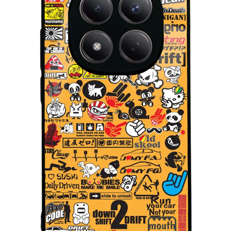 Yellow Sticker Glossy Telefon Kılıfı Yellow Sticker Glossy Telefon Kılıfı