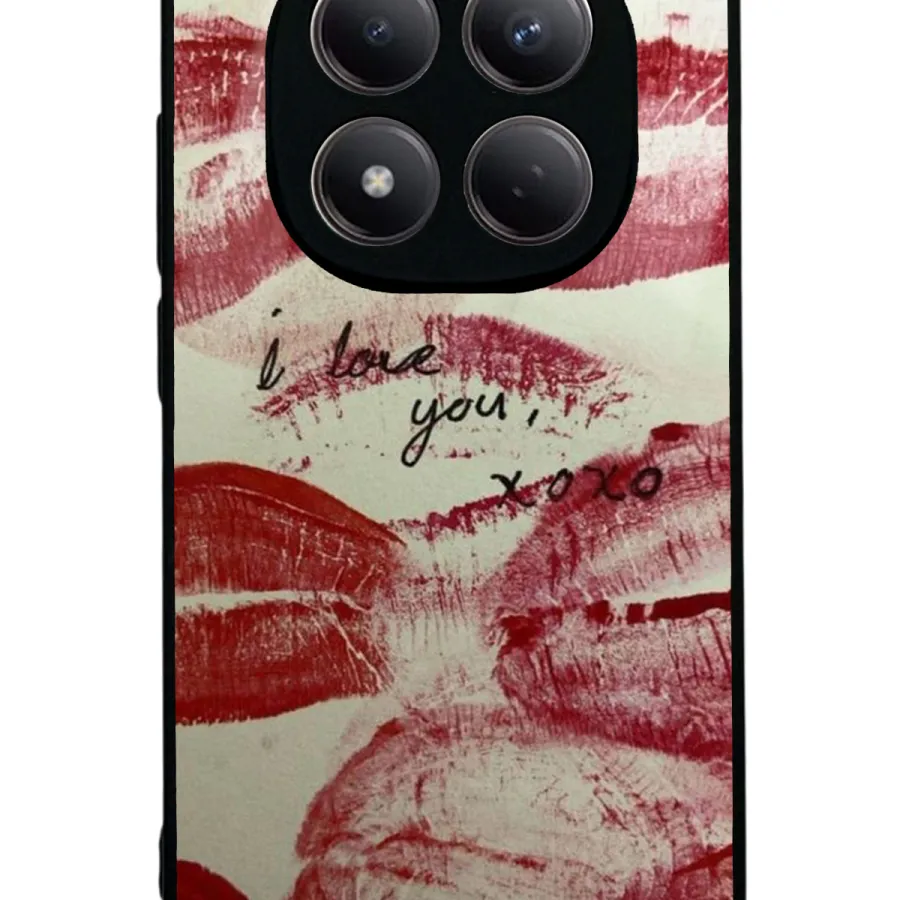 I Love You Glossy Telefon Kılıfı