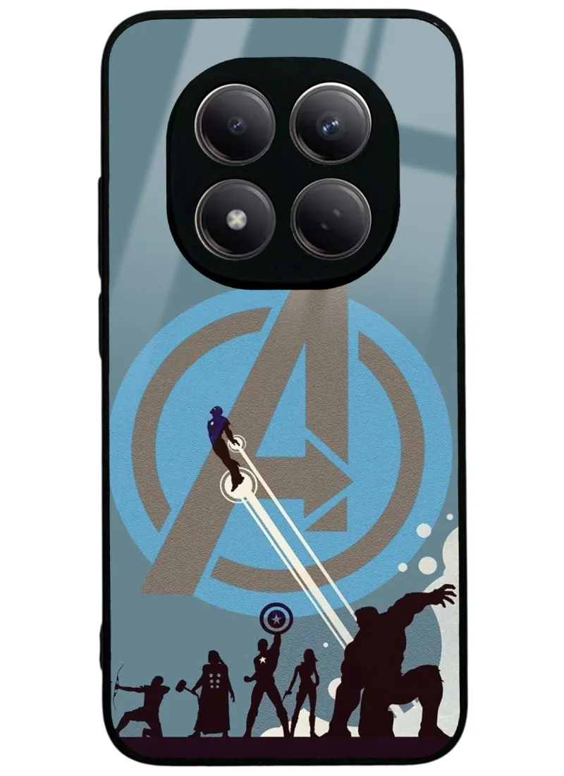 Blue Avengers Glossy Telefon Kılıfı