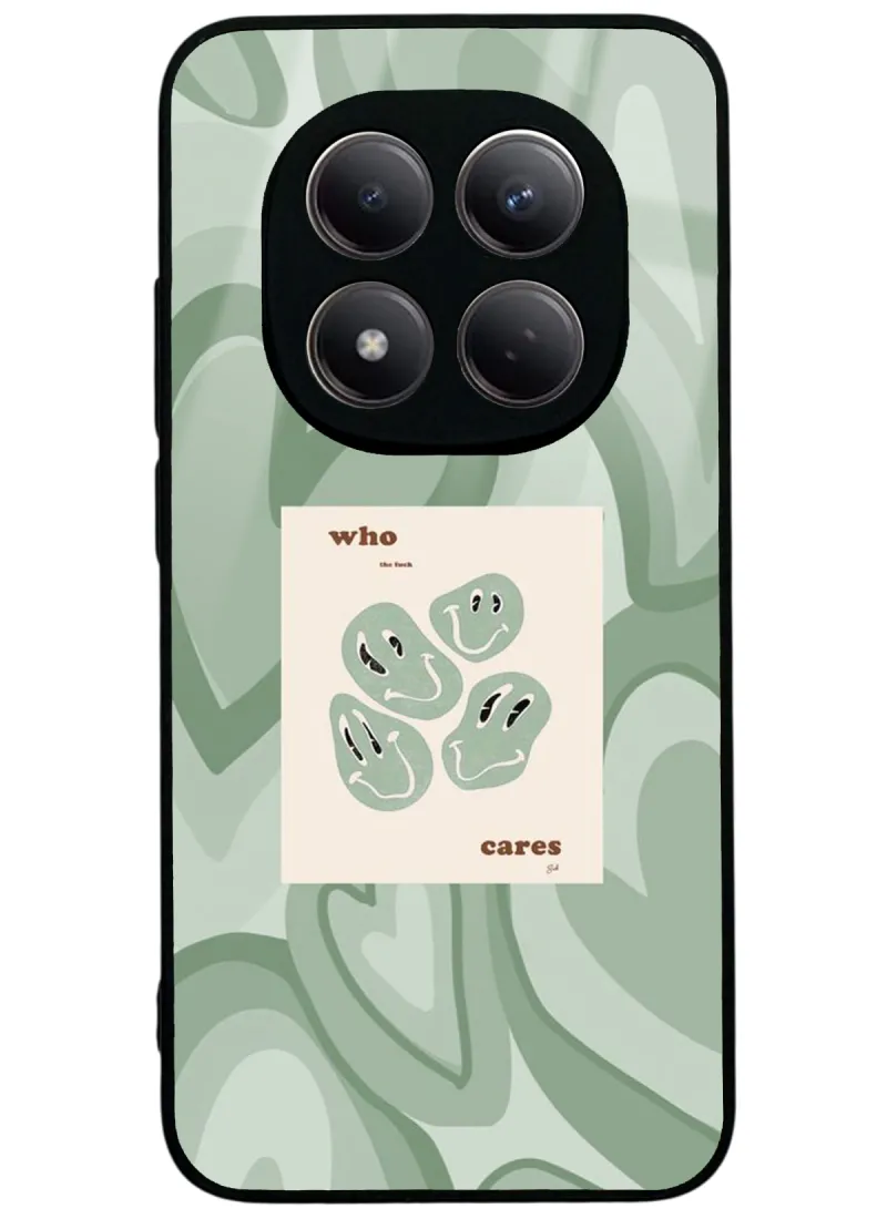 Who Cares Green Glossy Telefon Kılıfı Who Cares Green Glossy Telefon Kılıfı