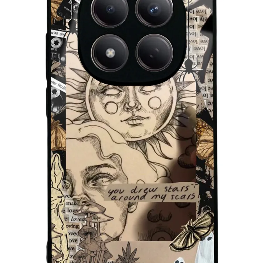 Güneş Tanrıça Glossy Telefon Kılıfı