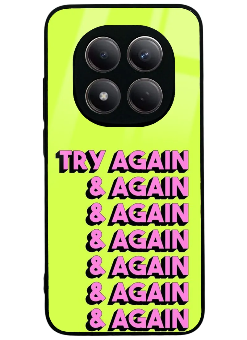 Try Again Glossy Telefon Kılıfı Try Again Glossy Telefon Kılıfı