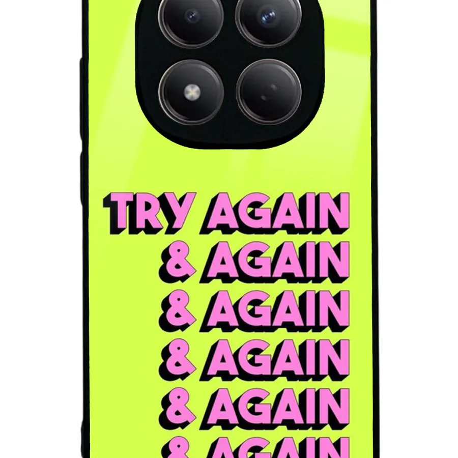 Try Again Glossy Telefon Kılıfı Try Again Glossy Telefon Kılıfı