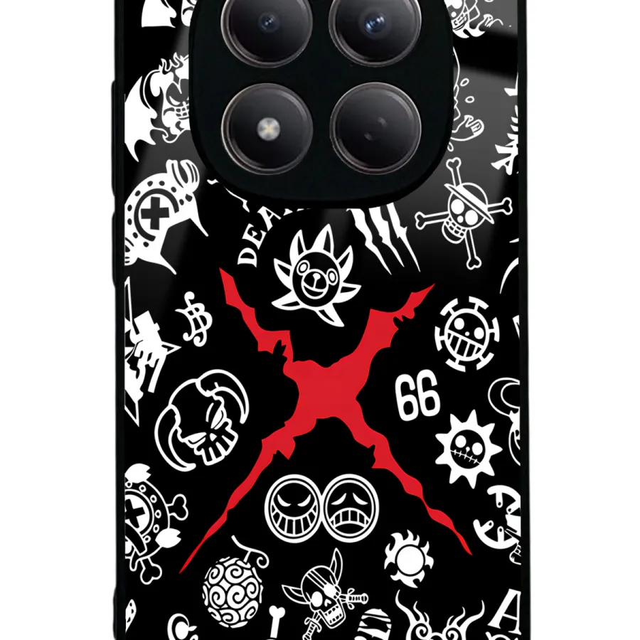 X Red Glossy Telefon Kılıfı