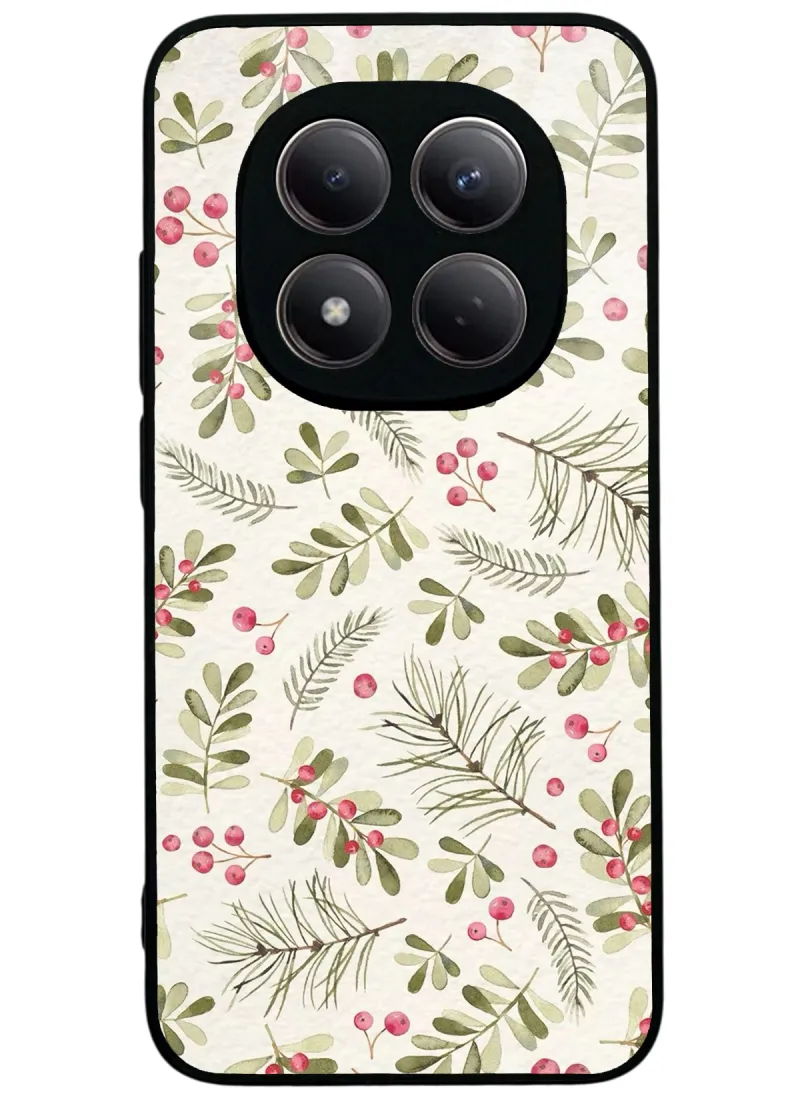 Sulu Boya Kışı Glossy Telefon Kılıfı
