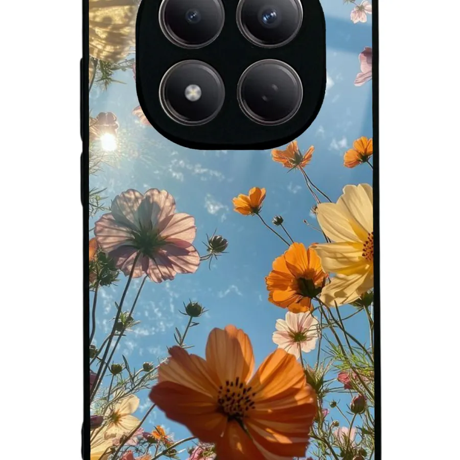 Floral Nebula Glossy Telefon Kılıfı Floral Nebula Glossy Telefon Kılıfı