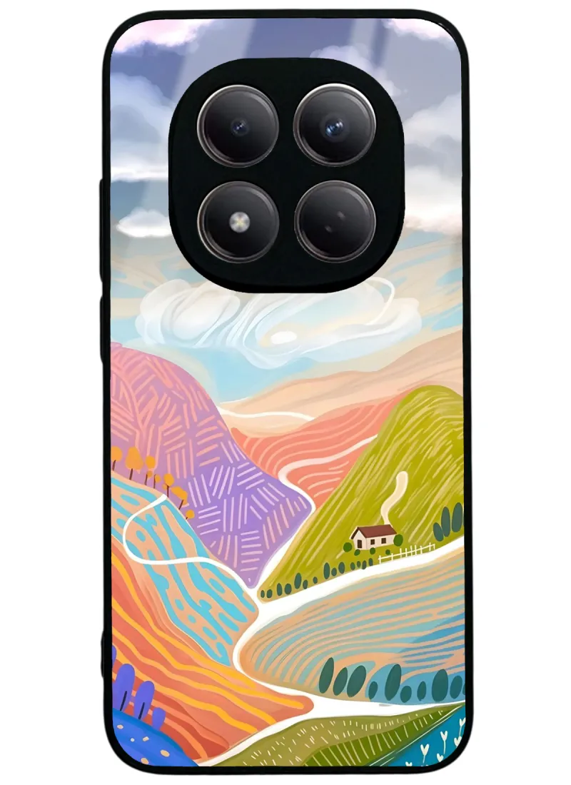 Akışkan Vadiler Glossy Telefon Kılıfı Akışkan Vadiler Glossy Telefon Kılıfı