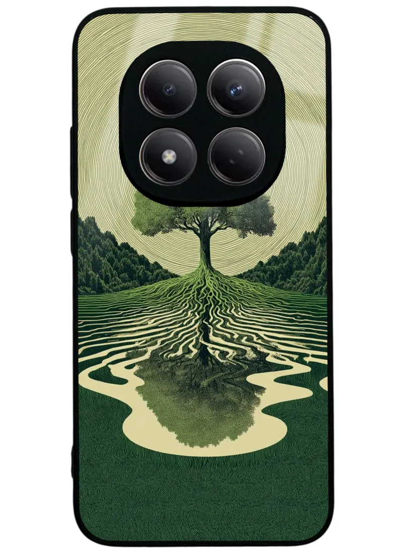 The Zen Oak Glossy Telefon Kılıfı