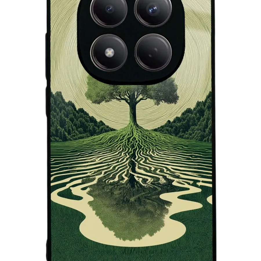 The Zen Oak Glossy Telefon Kılıfı