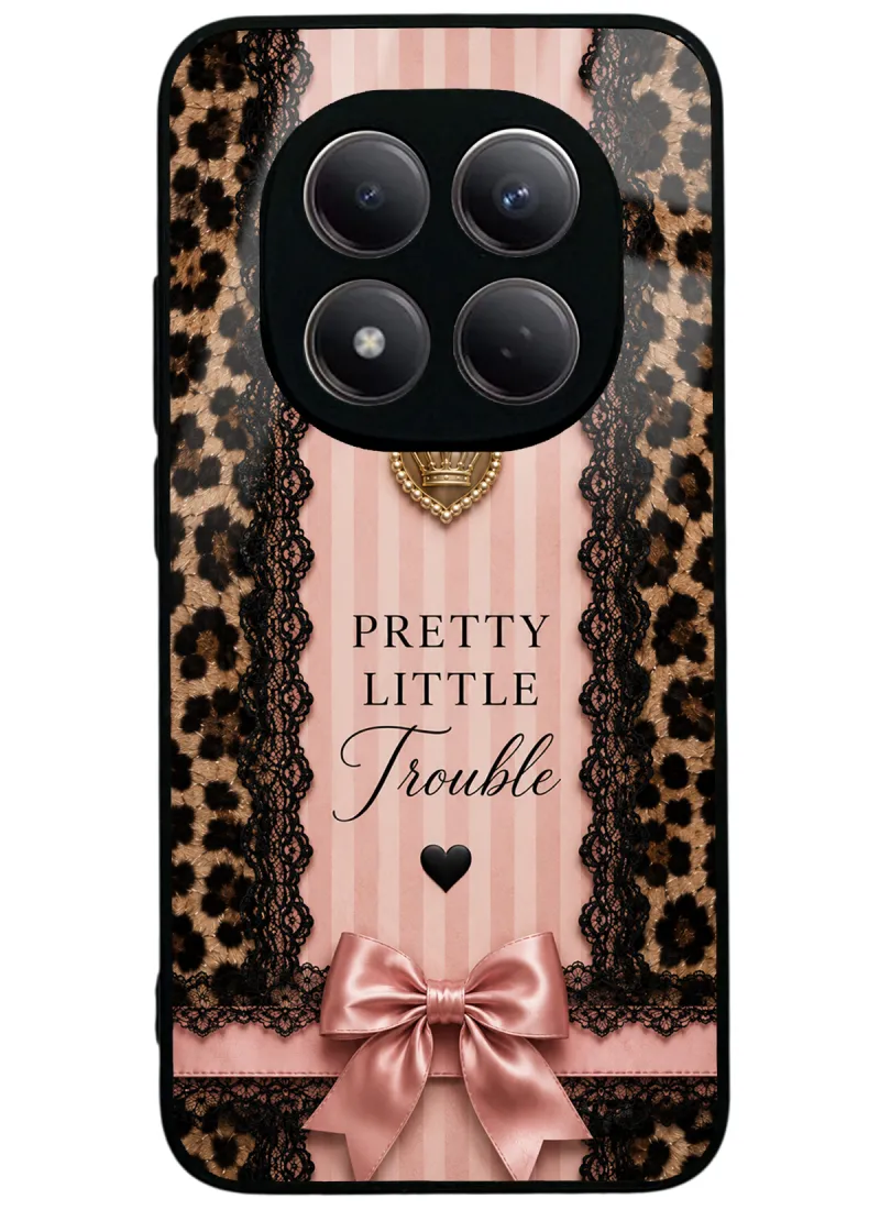 Pretty Leopard Bow Glossy Telefon Kılıfı Pretty Leopard Bow Glossy Telefon Kılıfı