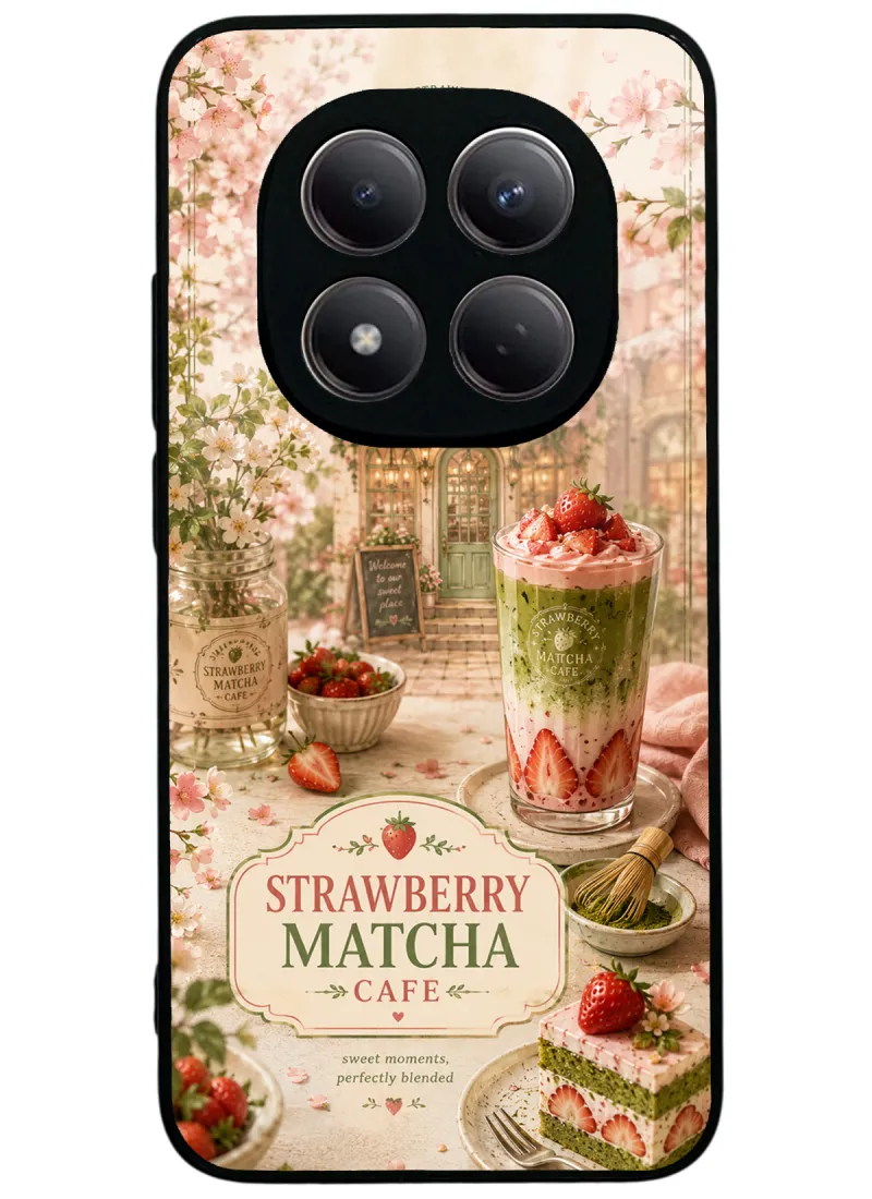 Strawberry Matcha Dream Glossy Telefon Kılıfı Strawberry Matcha Dream Glossy Telefon Kılıfı