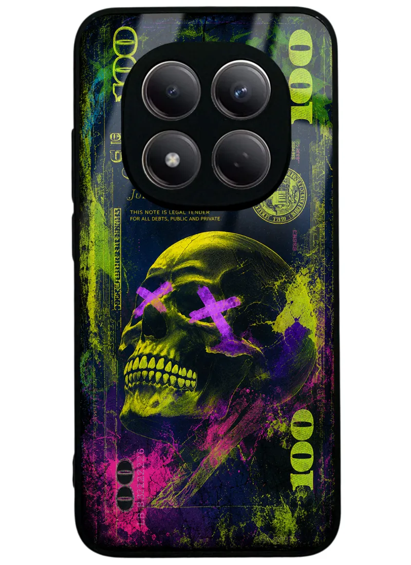 Yellow Neon Skull Chaos Glossy Telefon Kılıfı Yellow Neon Skull Chaos Glossy Telefon Kılıfı