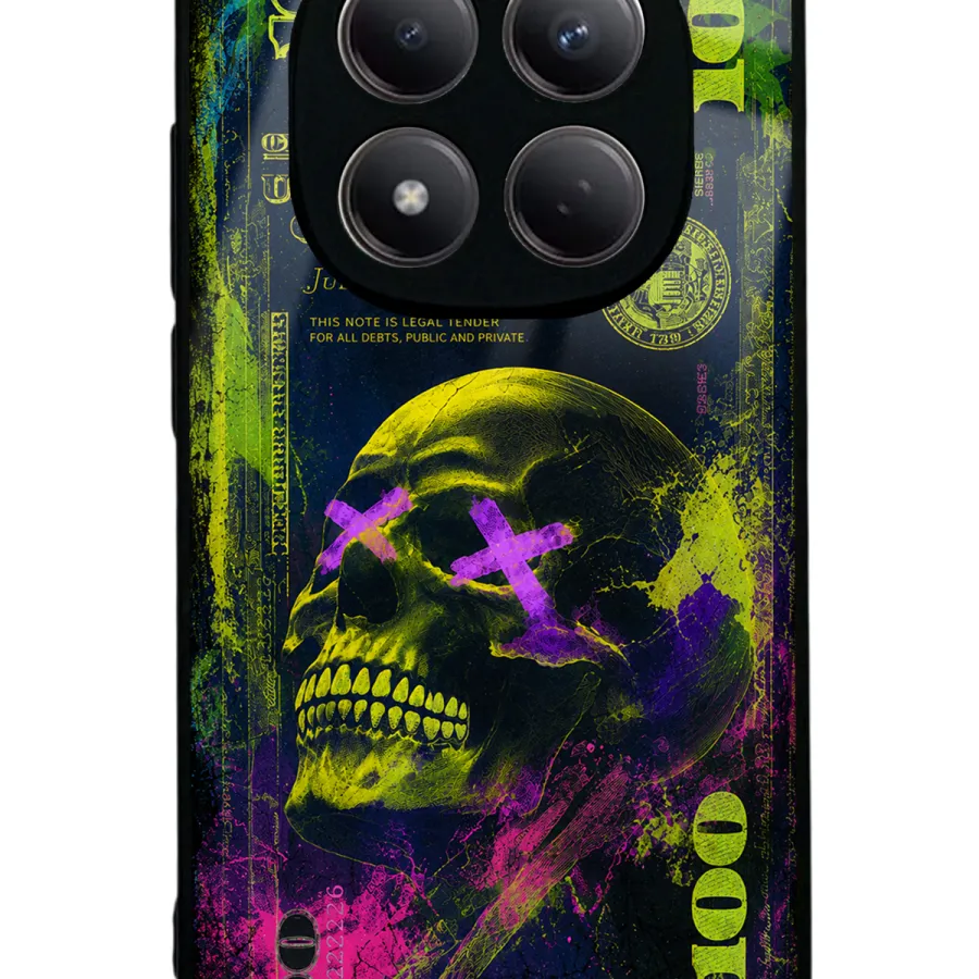 Yellow Neon Skull Chaos Glossy Telefon Kılıfı Yellow Neon Skull Chaos Glossy Telefon Kılıfı