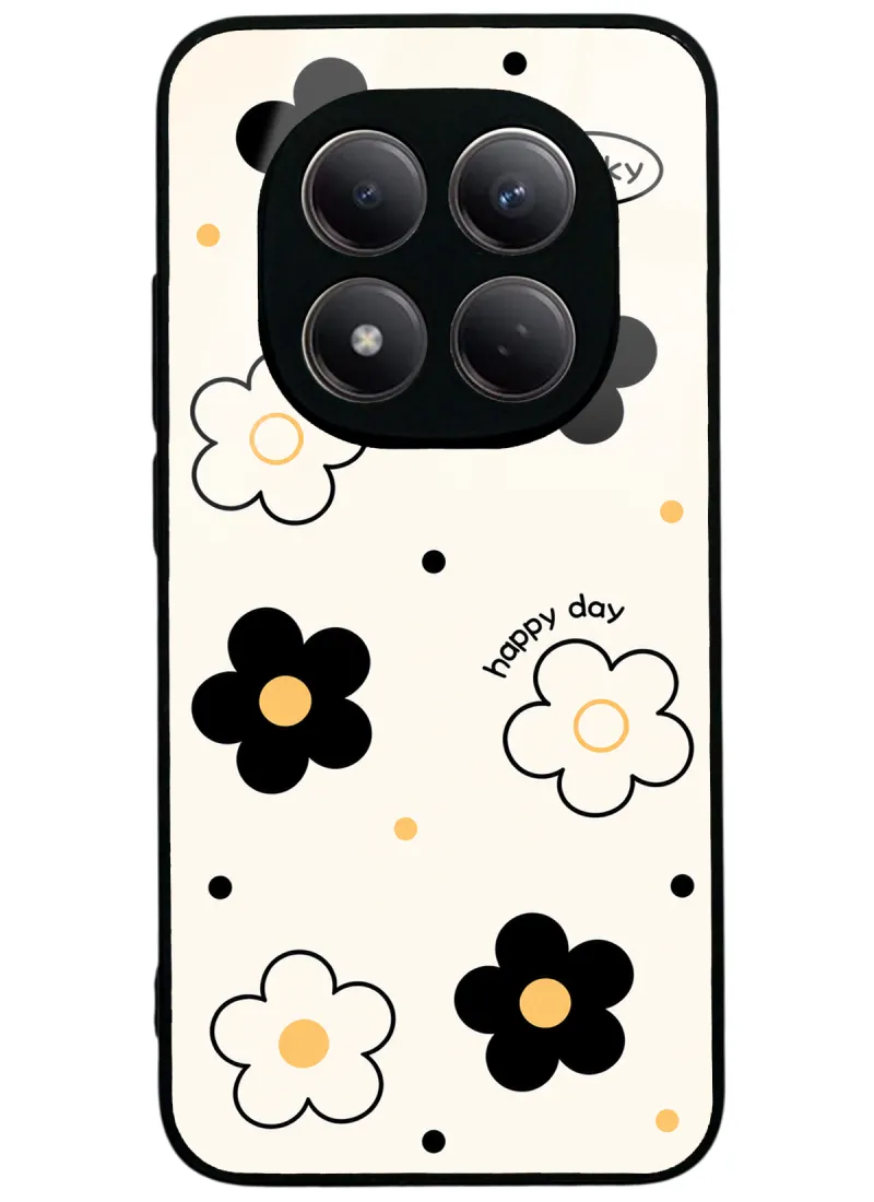White Lucky Happy Day Glossy Telefon Kılıfı White Lucky Happy Day Glossy Telefon Kılıfı