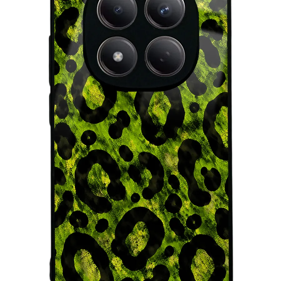 Green Leopar Glossy Telefon Kılıfı Green Leopar Glossy Telefon Kılıfı