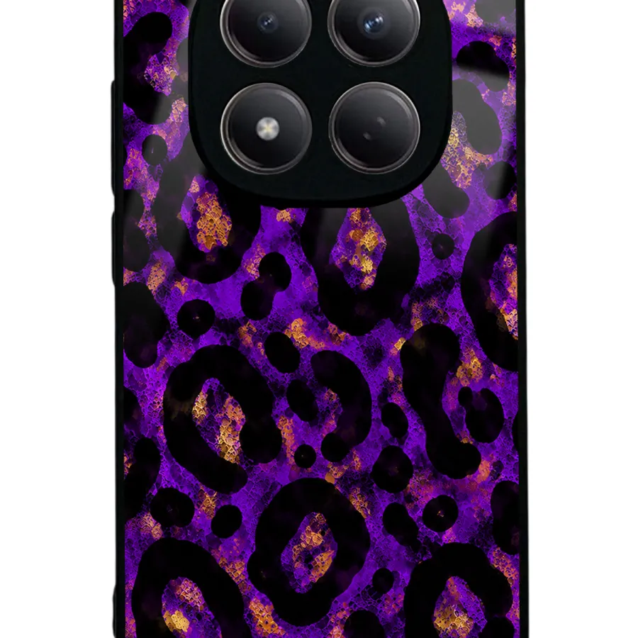 Purple Leopar Glossy Telefon Kılıfı Purple Leopar Glossy Telefon Kılıfı