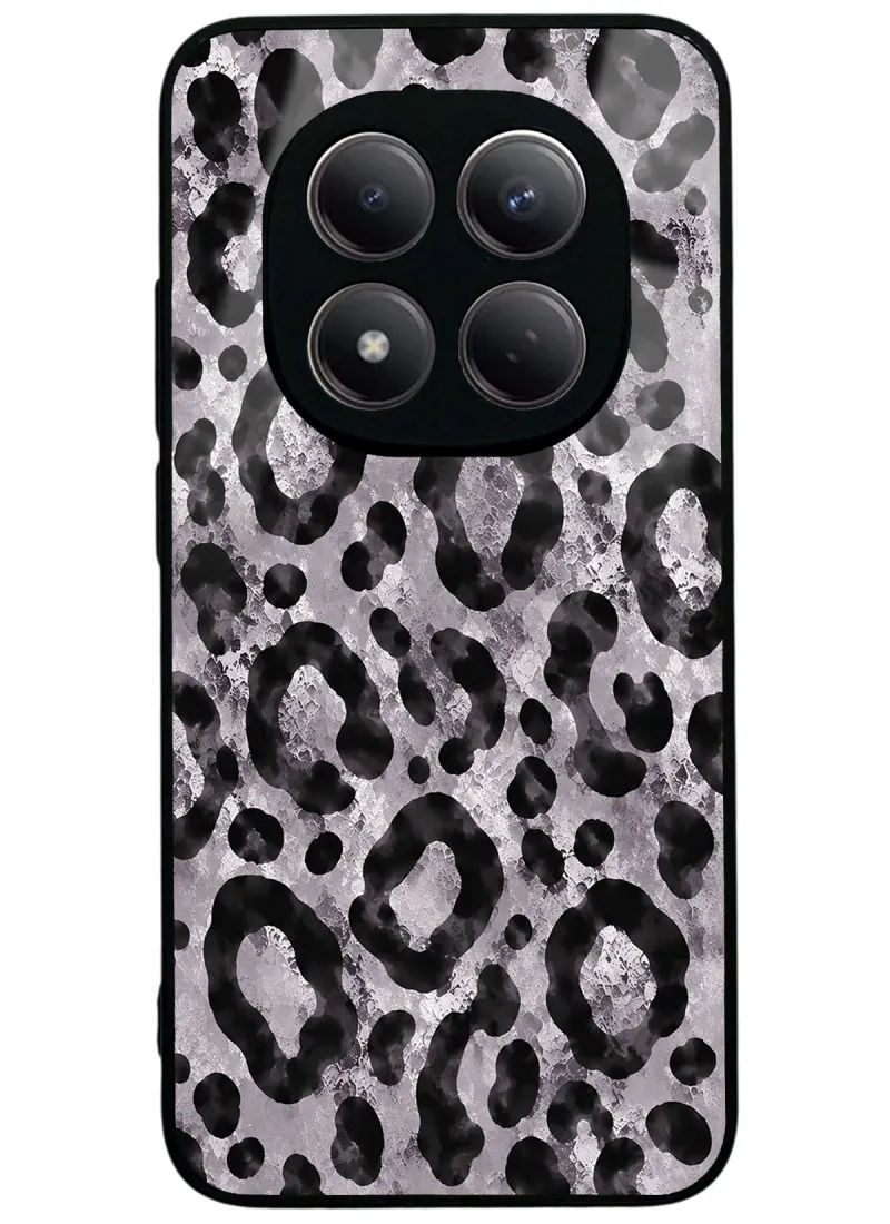 Gray Leopar Glossy Telefon Kılıfı