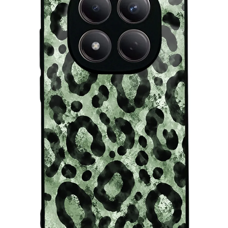 Sage Green Leopar Glossy Telefon Kılıfı Sage Green Leopar Glossy Telefon Kılıfı