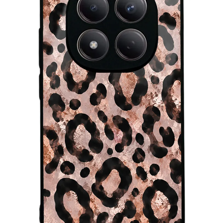 Rose Gold Leopar Glossy Telefon Kılıfı Rose Gold Leopar Glossy Telefon Kılıfı