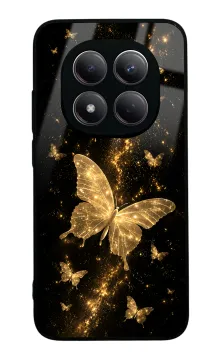 Yellow Galaxy Butterfly Glossy Telefon Kılıfı Yellow Galaxy Butterfly Glossy Telefon Kılıfı
