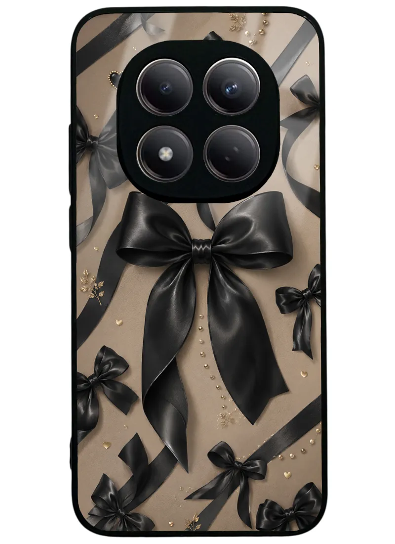 Midnight Bow Glossy Telefon Kılıfı