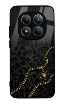 Black Panther Gold Glossy Telefon Kılıfı
