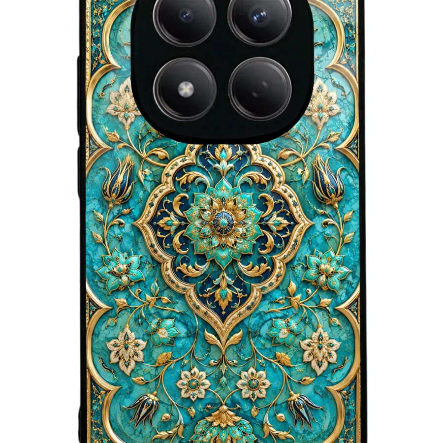 Turquoise Ottoman Jewel Glossy Telefon Kılıfı Turquoise Ottoman Jewel Glossy Telefon Kılıfı