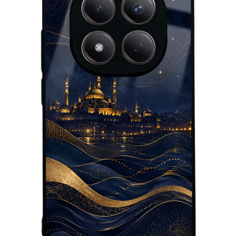 Golden Crescent Bosphorus Glossy Telefon Kılıfı Golden Crescent Bosphorus Glossy Telefon Kılıfı