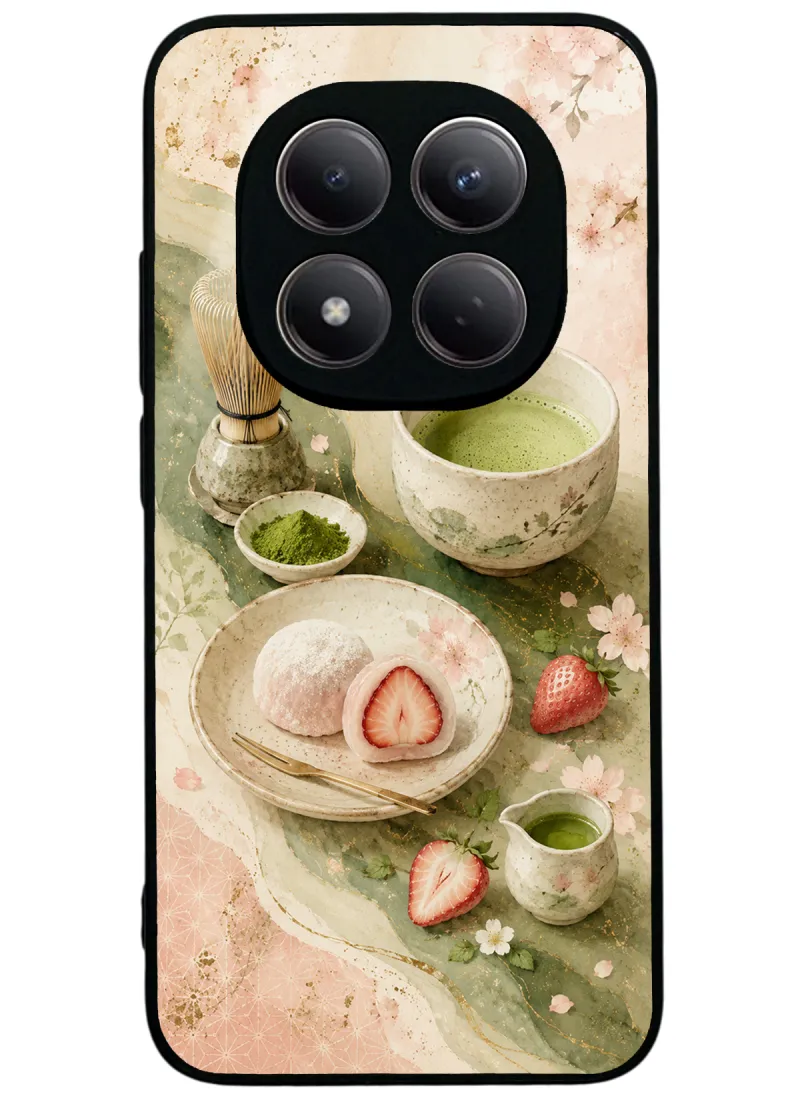 Sakura Matcha Mochi Glossy Telefon Kılıfı Sakura Matcha Mochi Glossy Telefon Kılıfı
