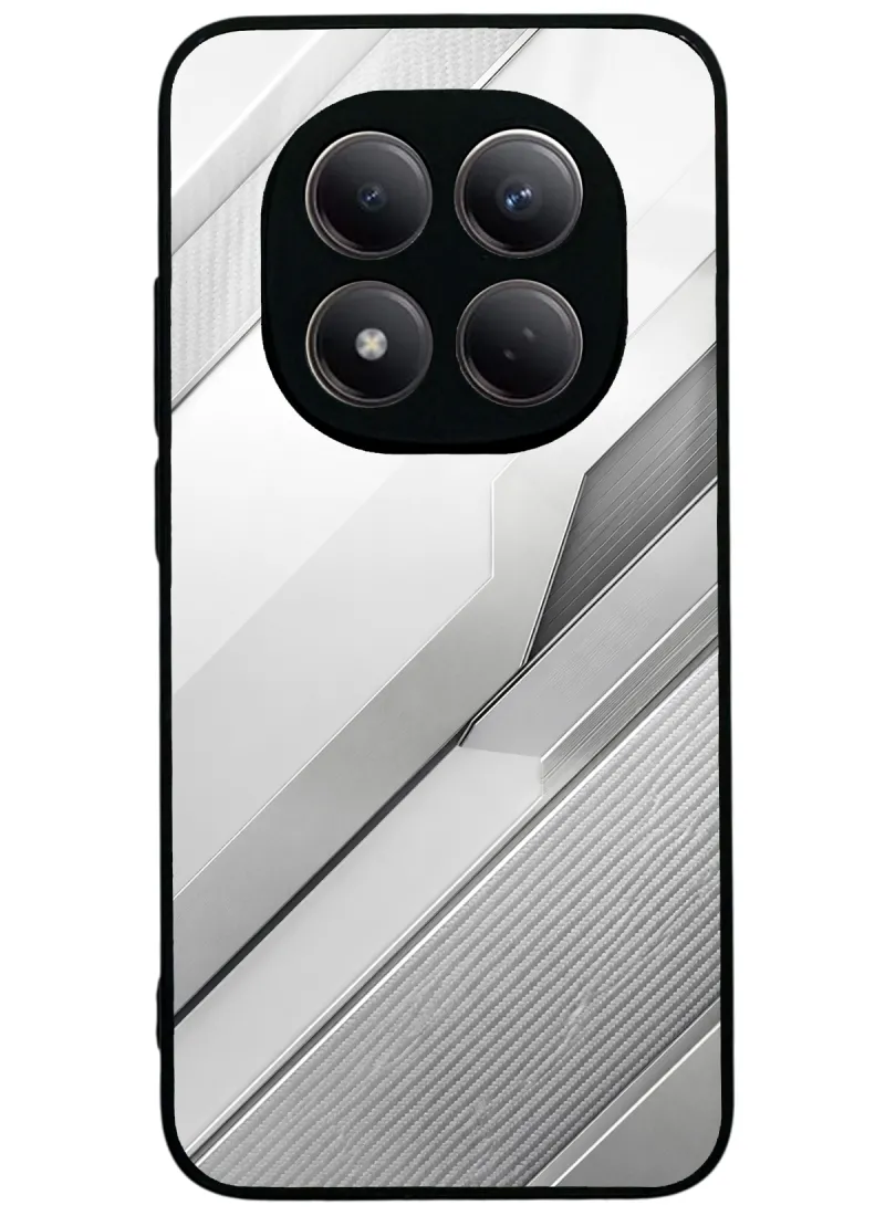 Silver Titanium Edge Glossy Telefon Kılıfı