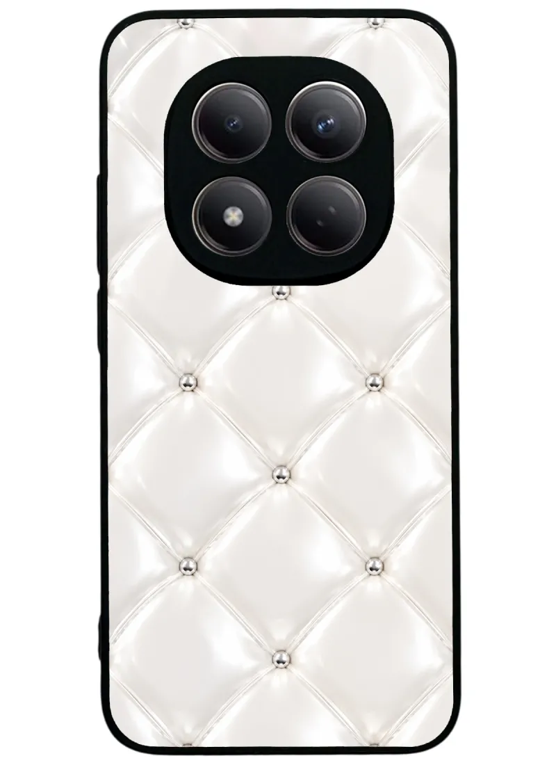 Ivory Diamond Cushion Glossy Telefon Kılıfı