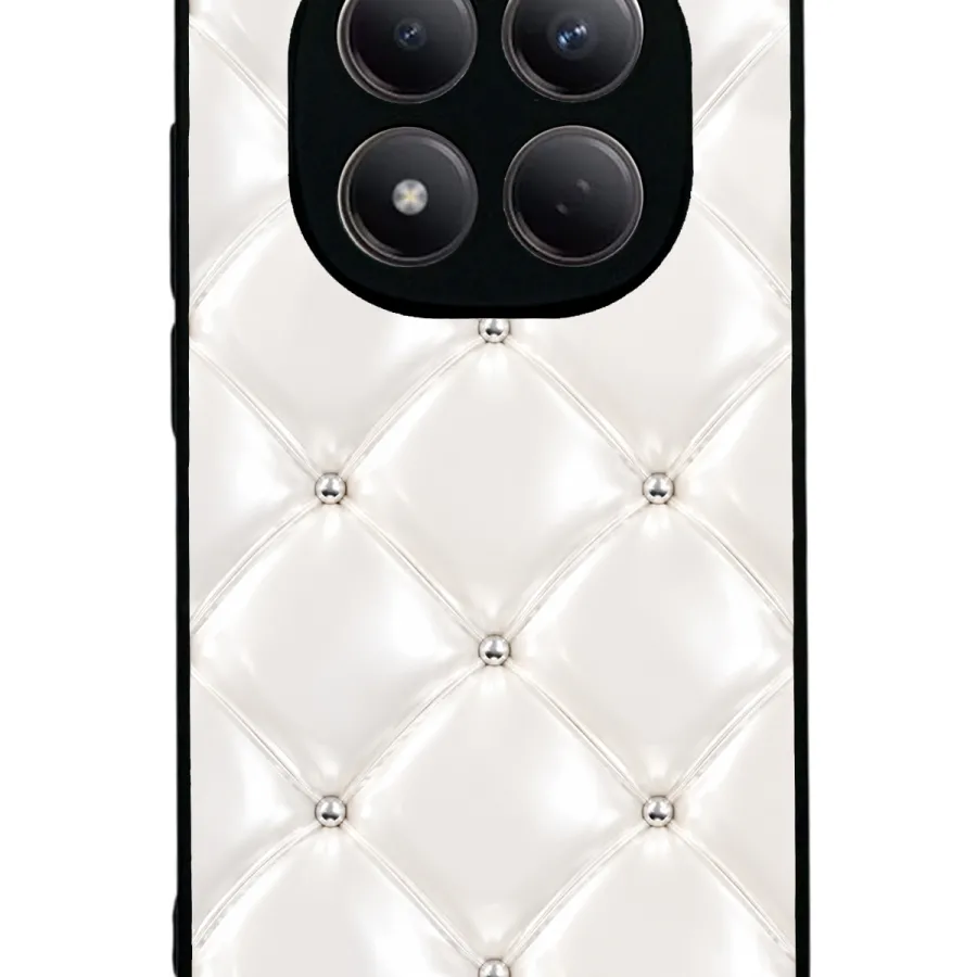 Ivory Diamond Cushion Glossy Telefon Kılıfı