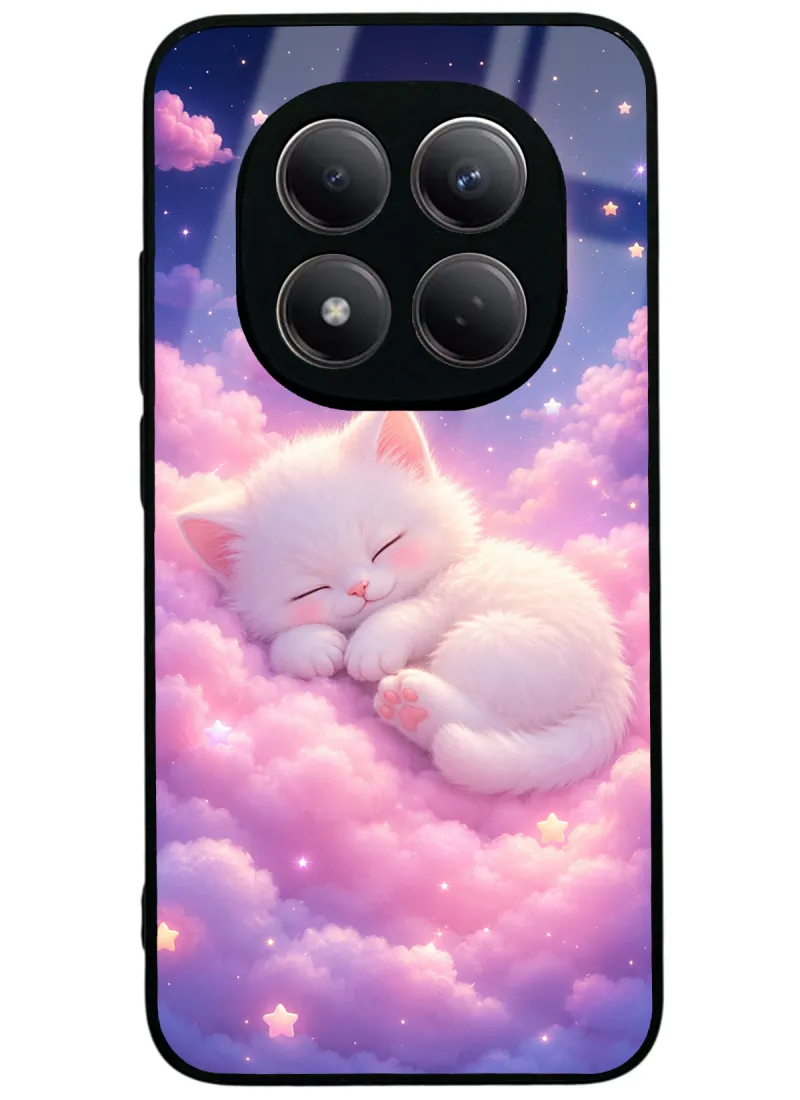 Moonlit Dream Kitten Glossy Telefon Kılıfı Moonlit Dream Kitten Glossy Telefon Kılıfı
