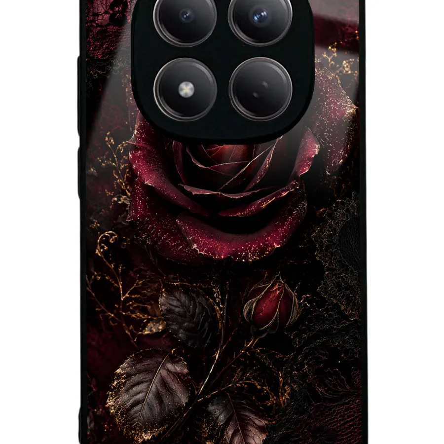 Midnight Velvet Rose Glossy Telefon Kılıfı Midnight Velvet Rose Glossy Telefon Kılıfı